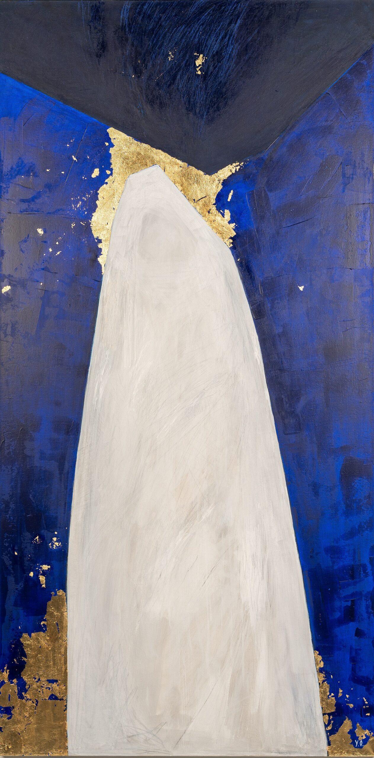 San, Uroš Ogrizović, kombinovana tehnika na platnu