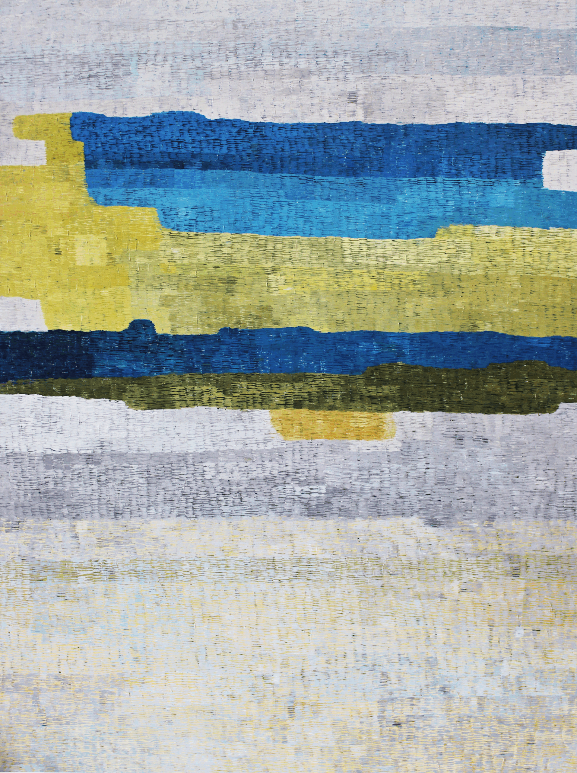 Utopijske vizije Miljana Stevanovića, ulje na platnu