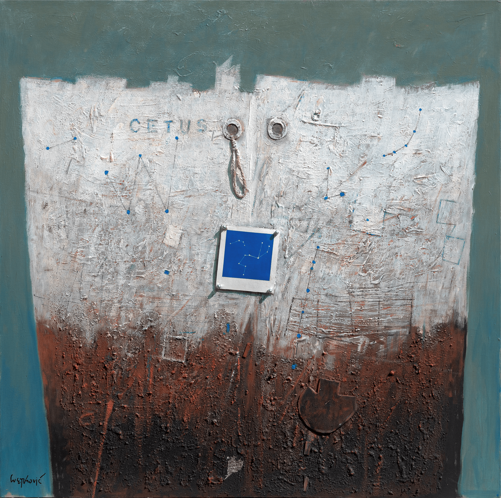 Slika Cetus i Casiopeia, Aleksandar Cvetković