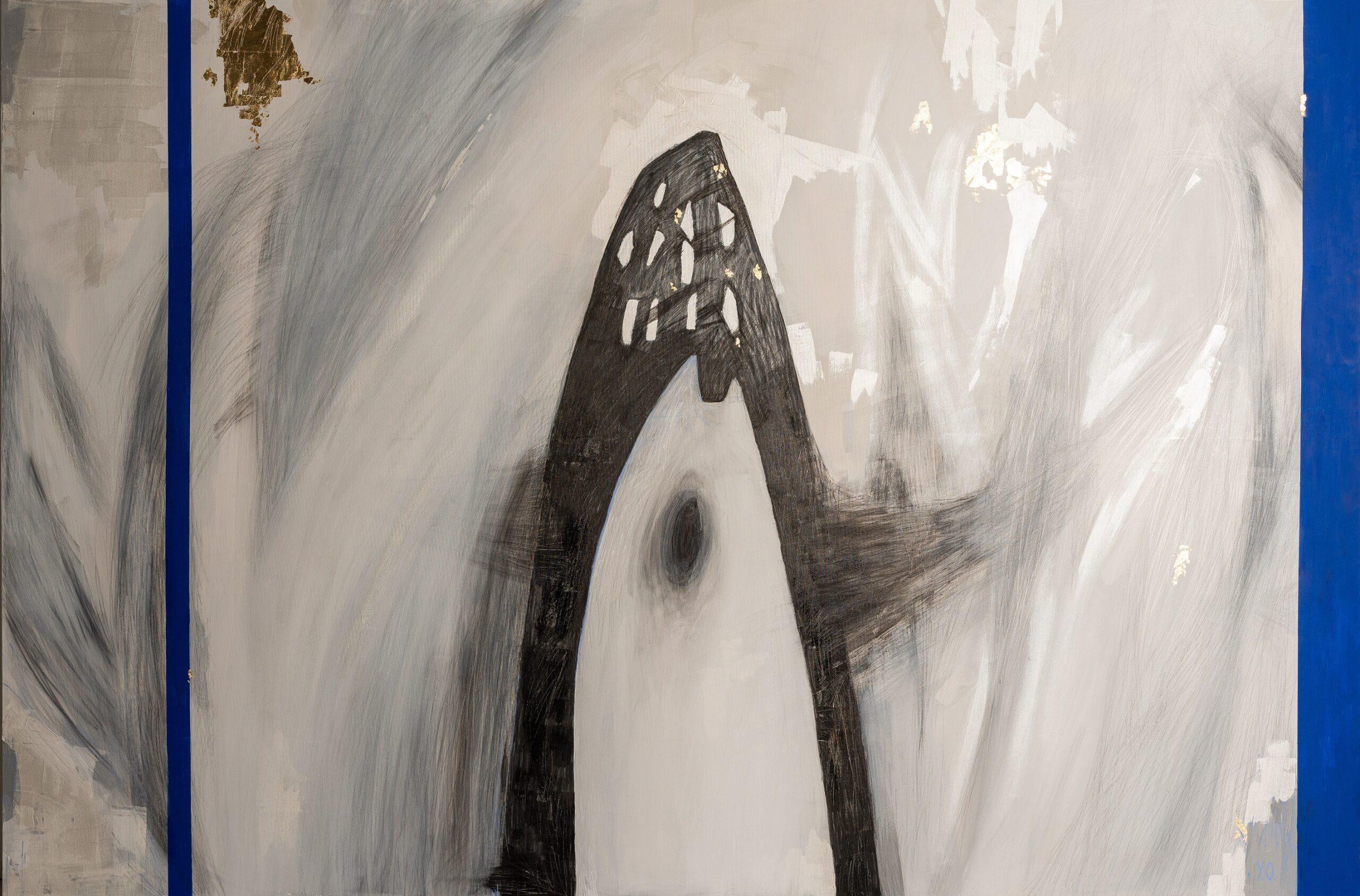 Dim, Uroš Ogrizović, kombinovana tehnika na platnu