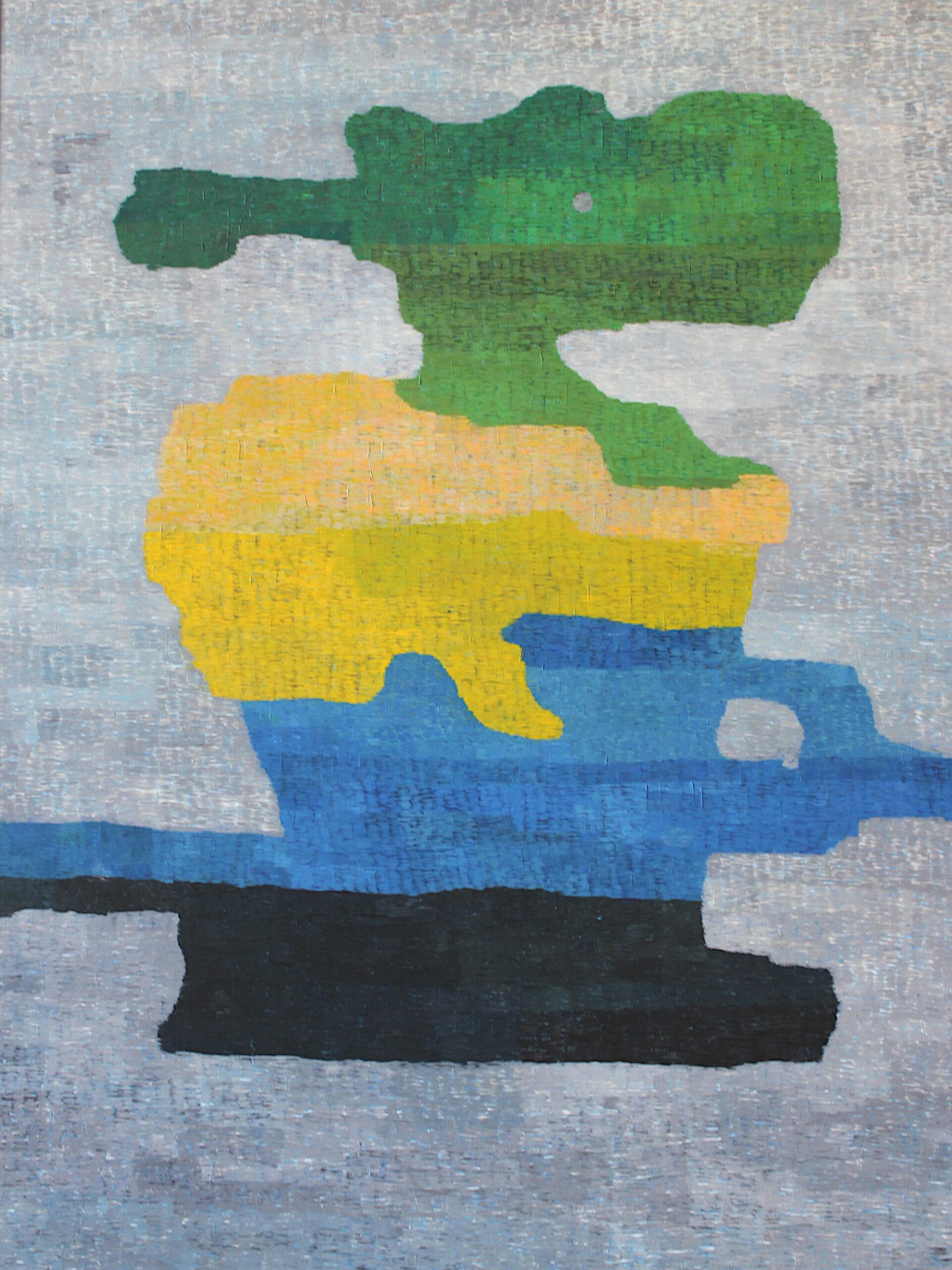 Utopijske vizijeV Miljana Stevanovića, ulje na platnu