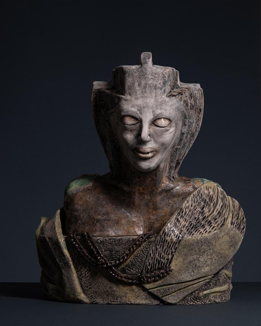 Spokojna ratnica, Sanja Đurđević, skulptura