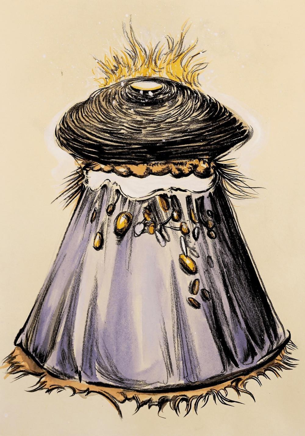 Primordial Spasm 3, Vladimir Lalić, kombinovana tehnika na papiru