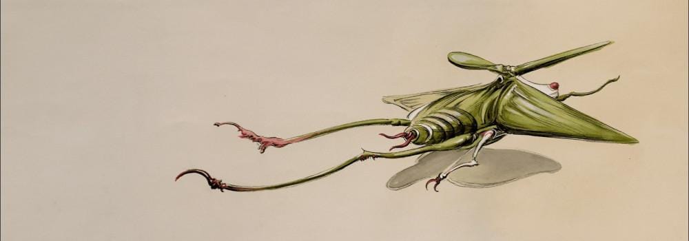 The moth 1, Vladimir Lalić, ugalj i mastilo na papiru