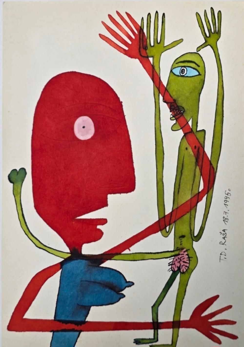 Rad na papiru, Bez naziva 2, Raša Todosijević