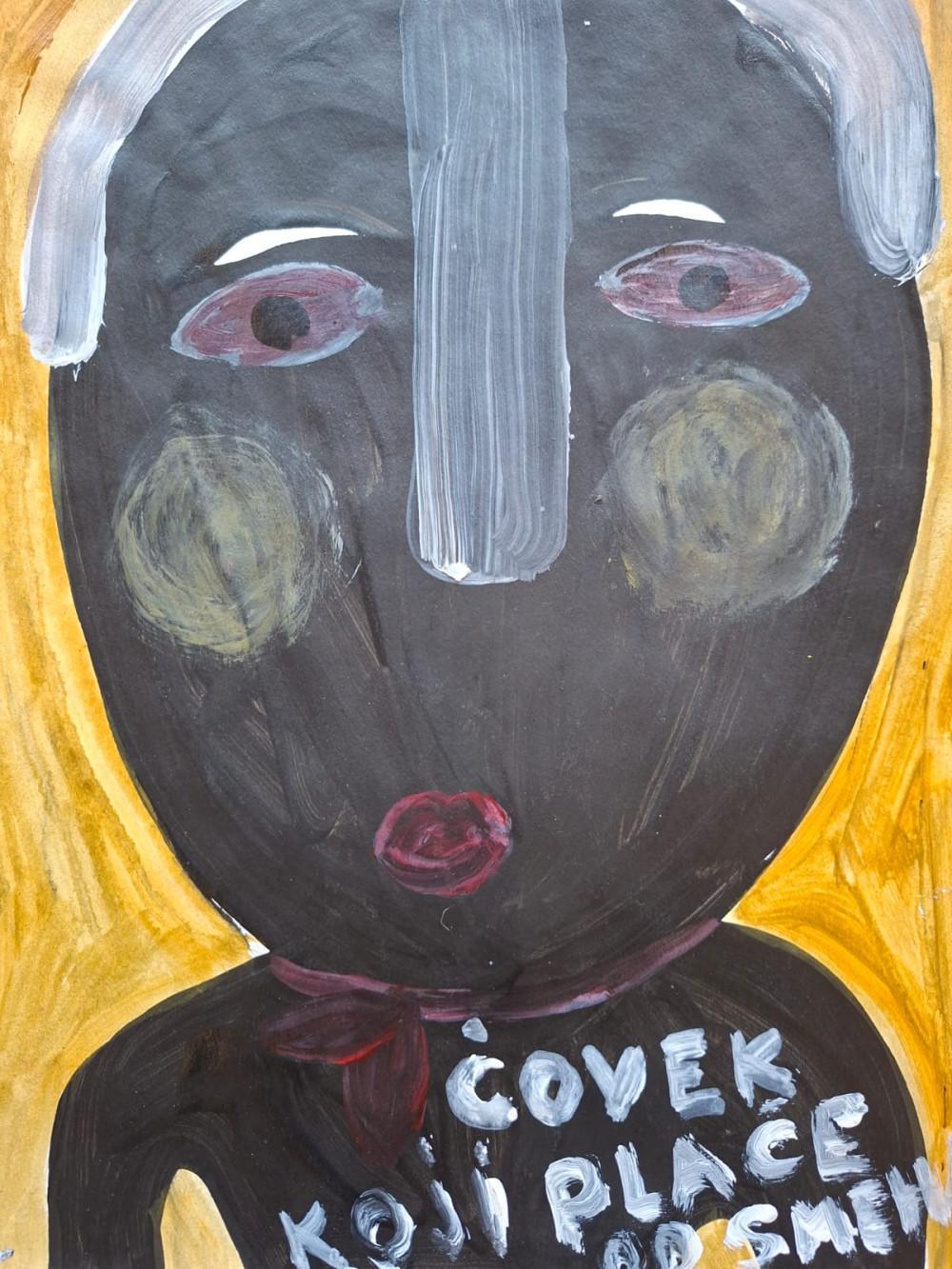 Bez naziva 15, Biljana Vilimon, kombinovana tehnika na papiru