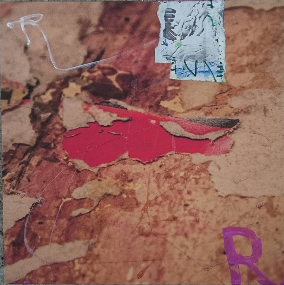 Psihozis 1, Nenad Džoni Racković, kombinovana tehnika na platnu