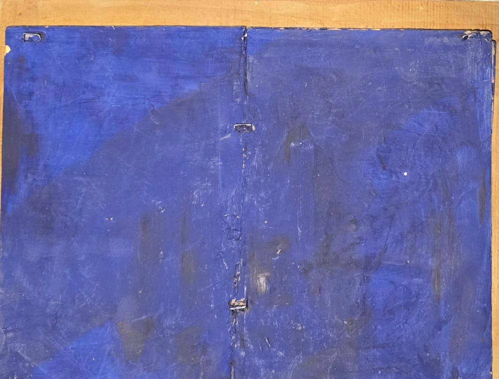 Bez naziva 2, Srba Travanov, ulje na kartonu