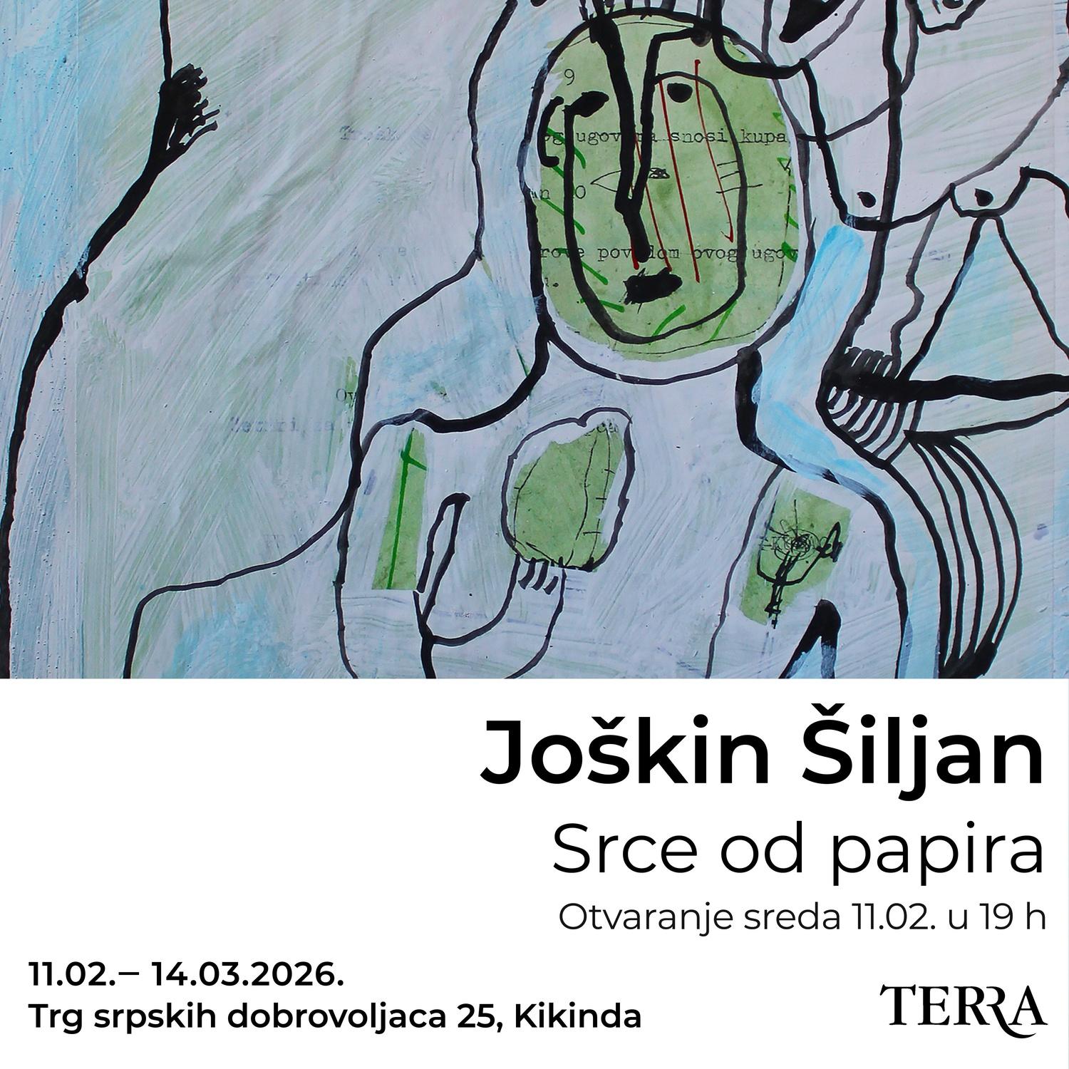 Joškin Šiljan, pozivnica za izložbu